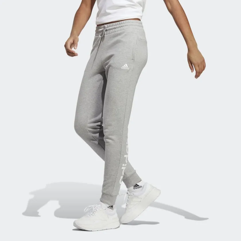 ADIDAS ESSENTIALS LINEAR FRENCH TERRY CUFFED JOGGERS - IC8816