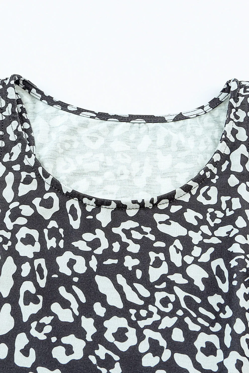 Animal Print Maxi Dress