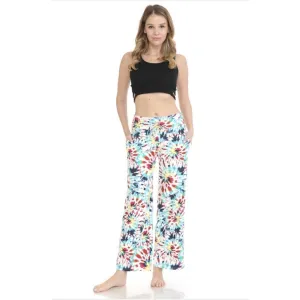 Buttery Soft Lounge / Pyjama Pants - Nautical Tie Dye