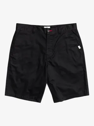 Crest Chino 21" Shorts - Black
