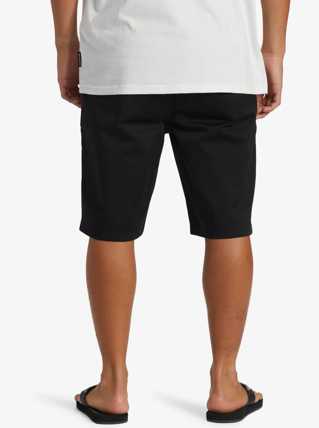 Crest Chino 21" Shorts - Black