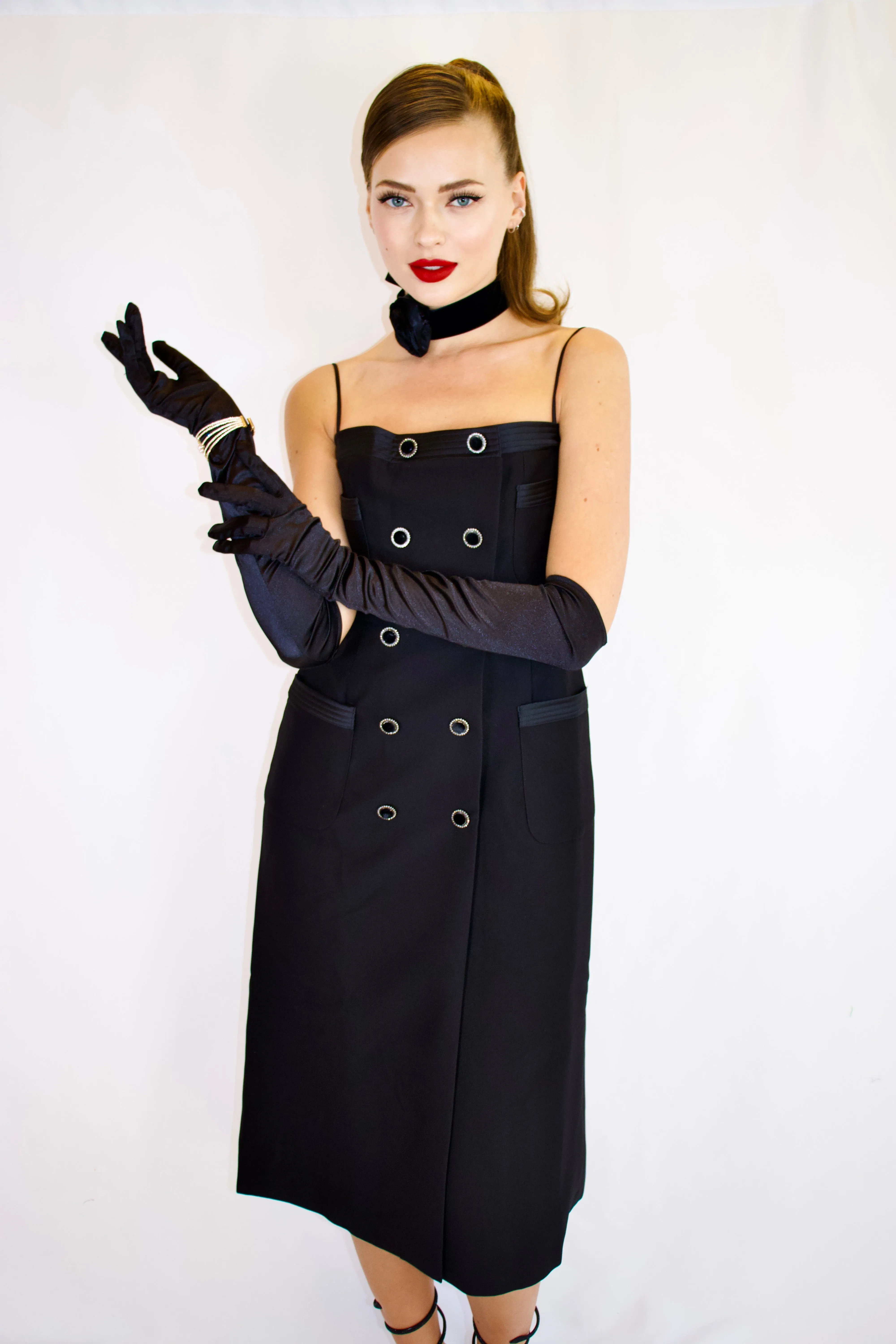 Demi Black Dress