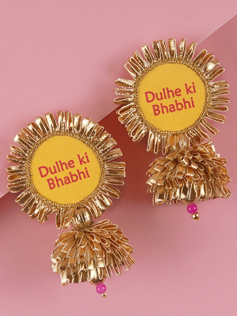 Dulhe ki Bhabhi Gota Patti Jhumka