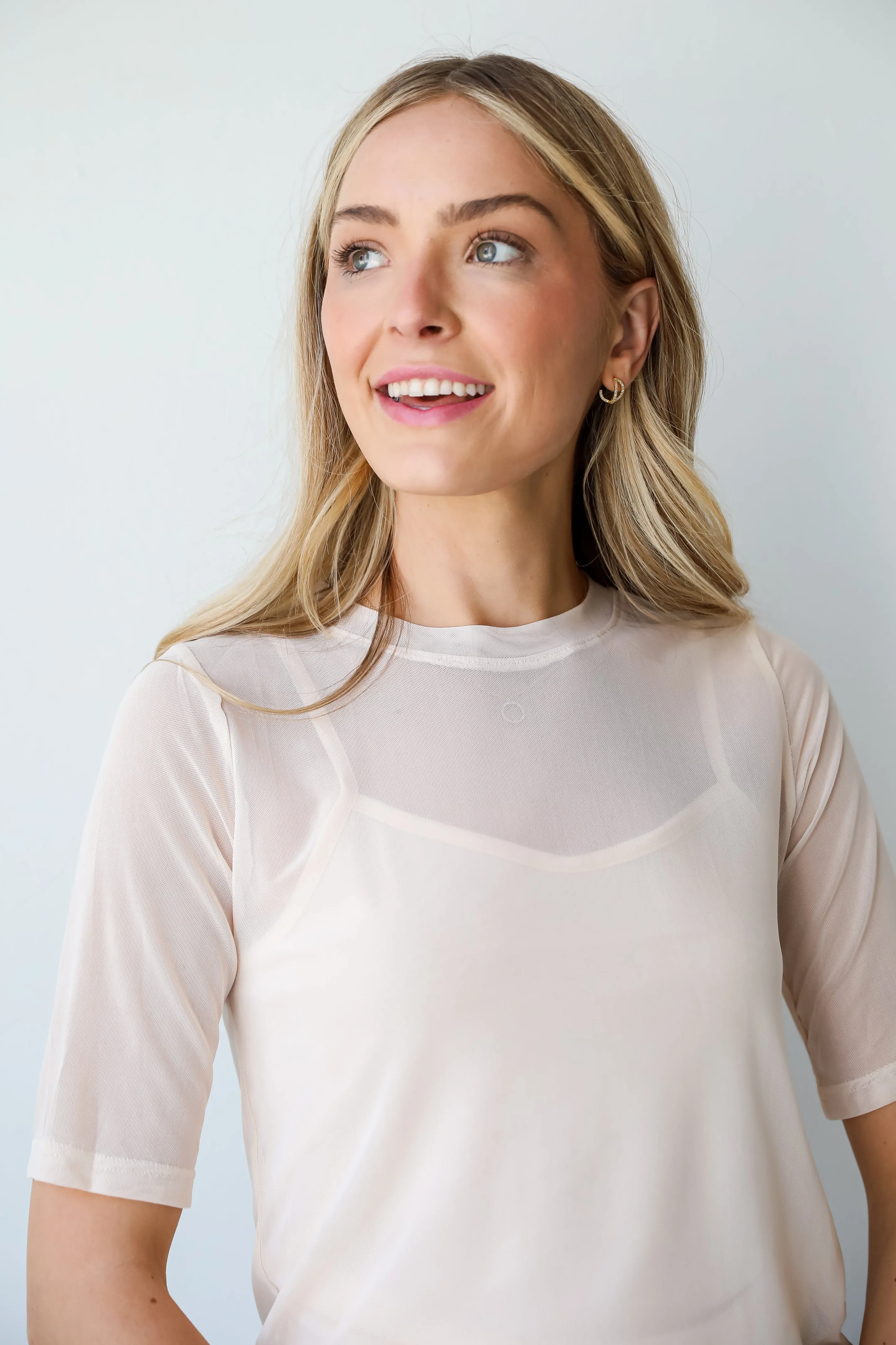 FINAL SALE - Have You Crushin' Mesh Top