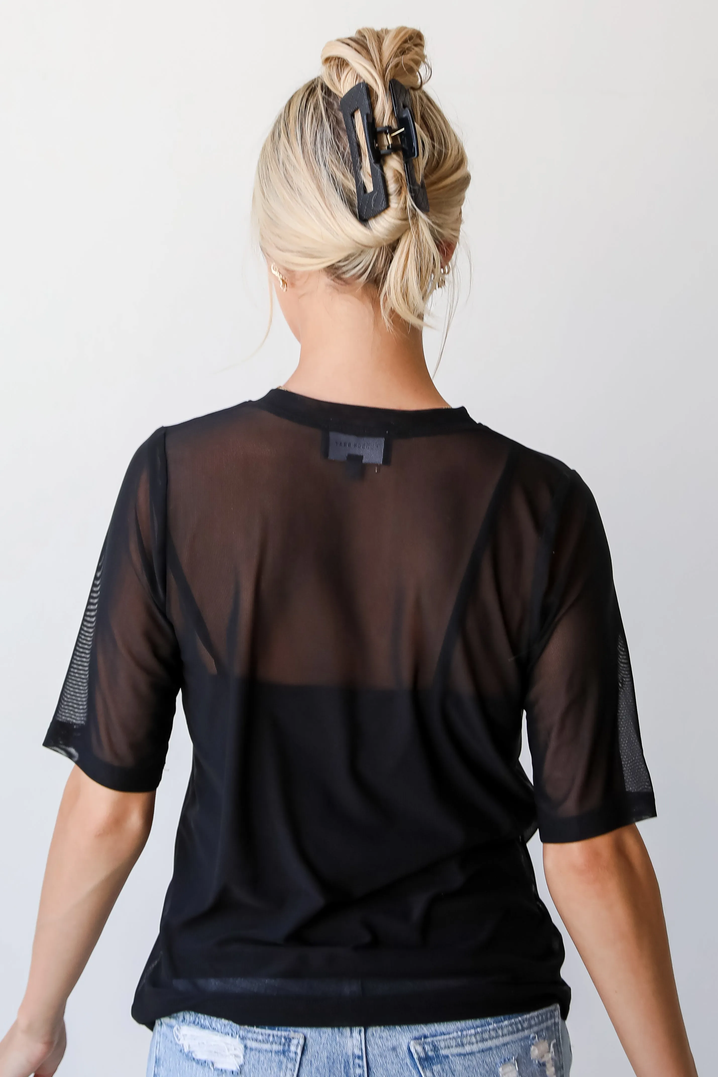 FINAL SALE - Have You Crushin' Mesh Top