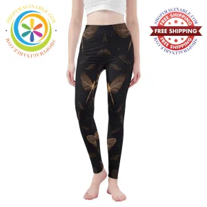 Fly Fly Dragonfly Leggings Yoga Pants