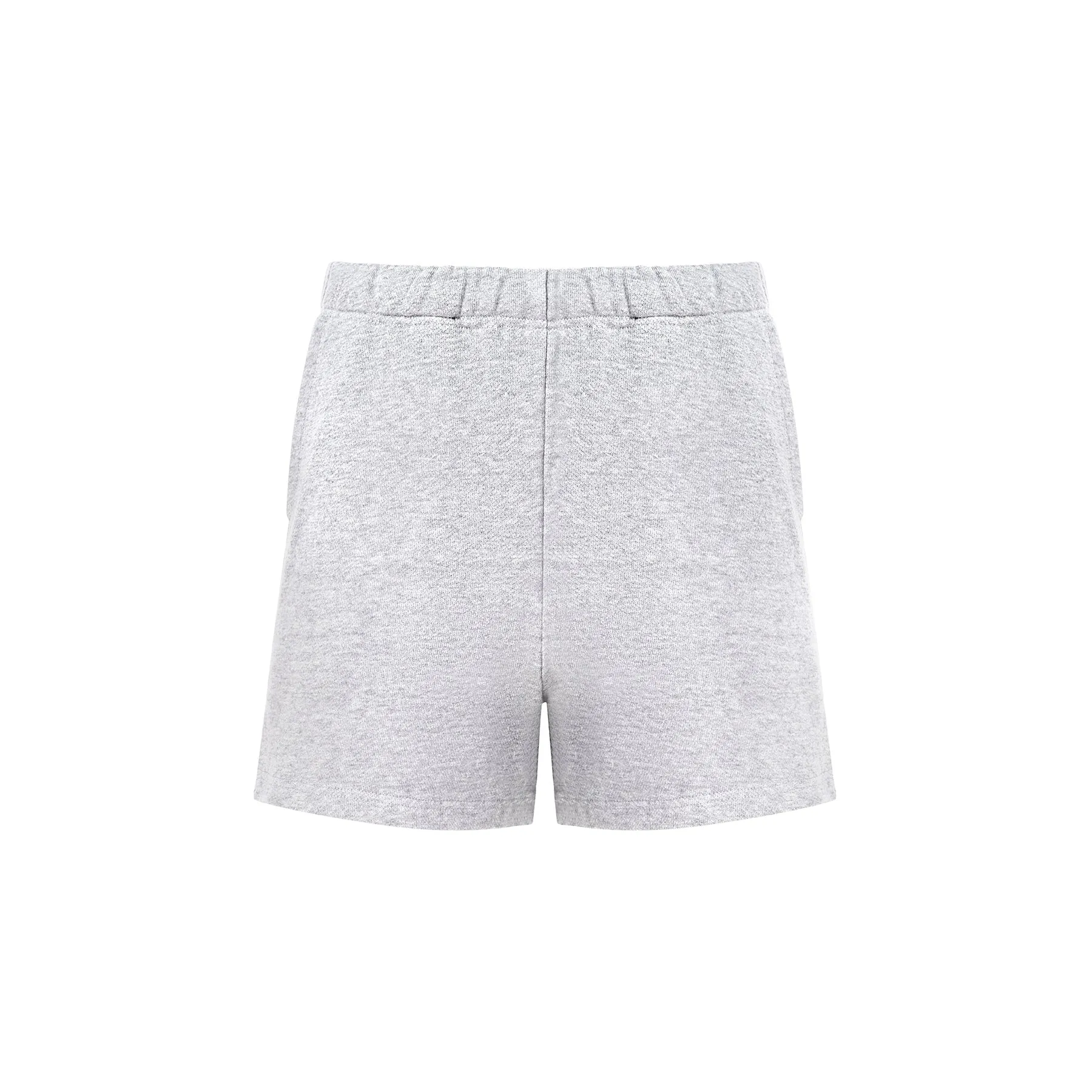 French Terry Cotton Shorts