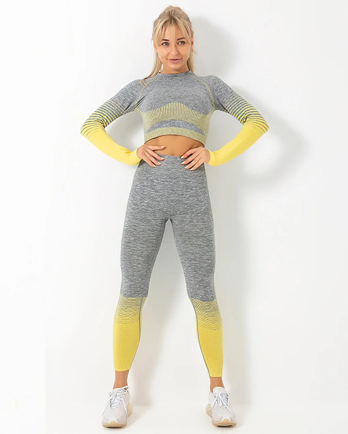 Harmony Seamless Leggings - Yellow