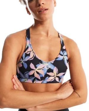 Heart Into It Sports Bra in Anthracite Kiss