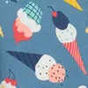 Ice Cream Print Kids Jersey Shorts