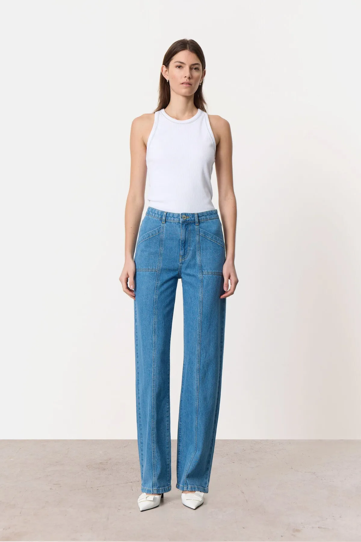 LR-NUMBIA 11 Top White