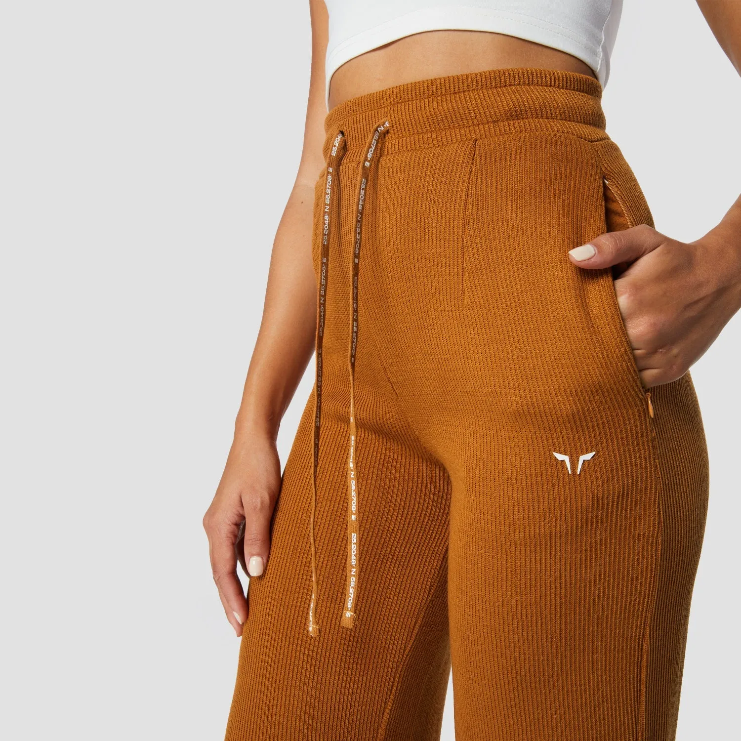 Luxe Wide Leg Pants - Biscuit