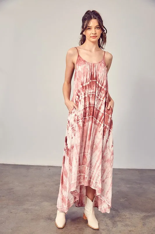 Marley Tie-Dye Cami Maxi Dress