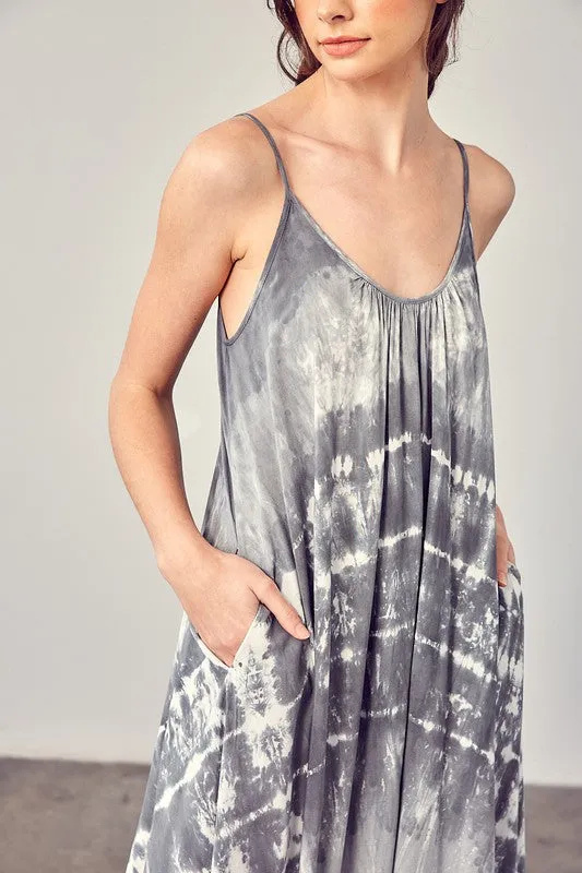Marley Tie-Dye Cami Maxi Dress