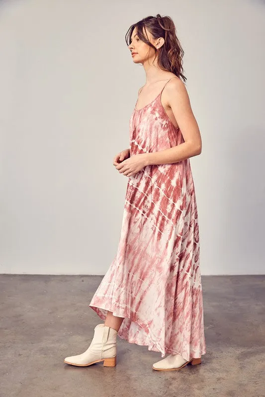 Marley Tie-Dye Cami Maxi Dress