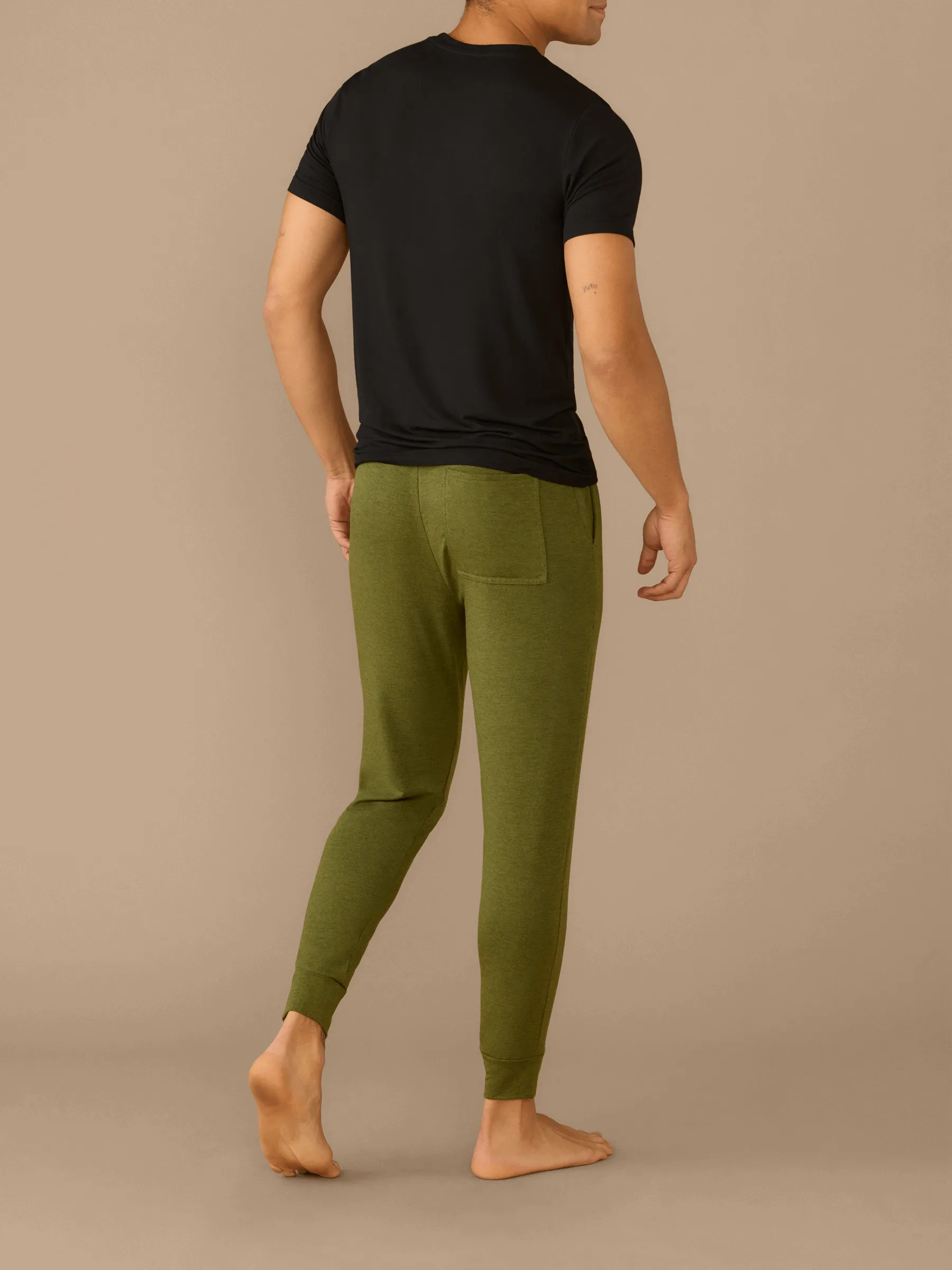 Men's Modal Jogger | Heather Olive