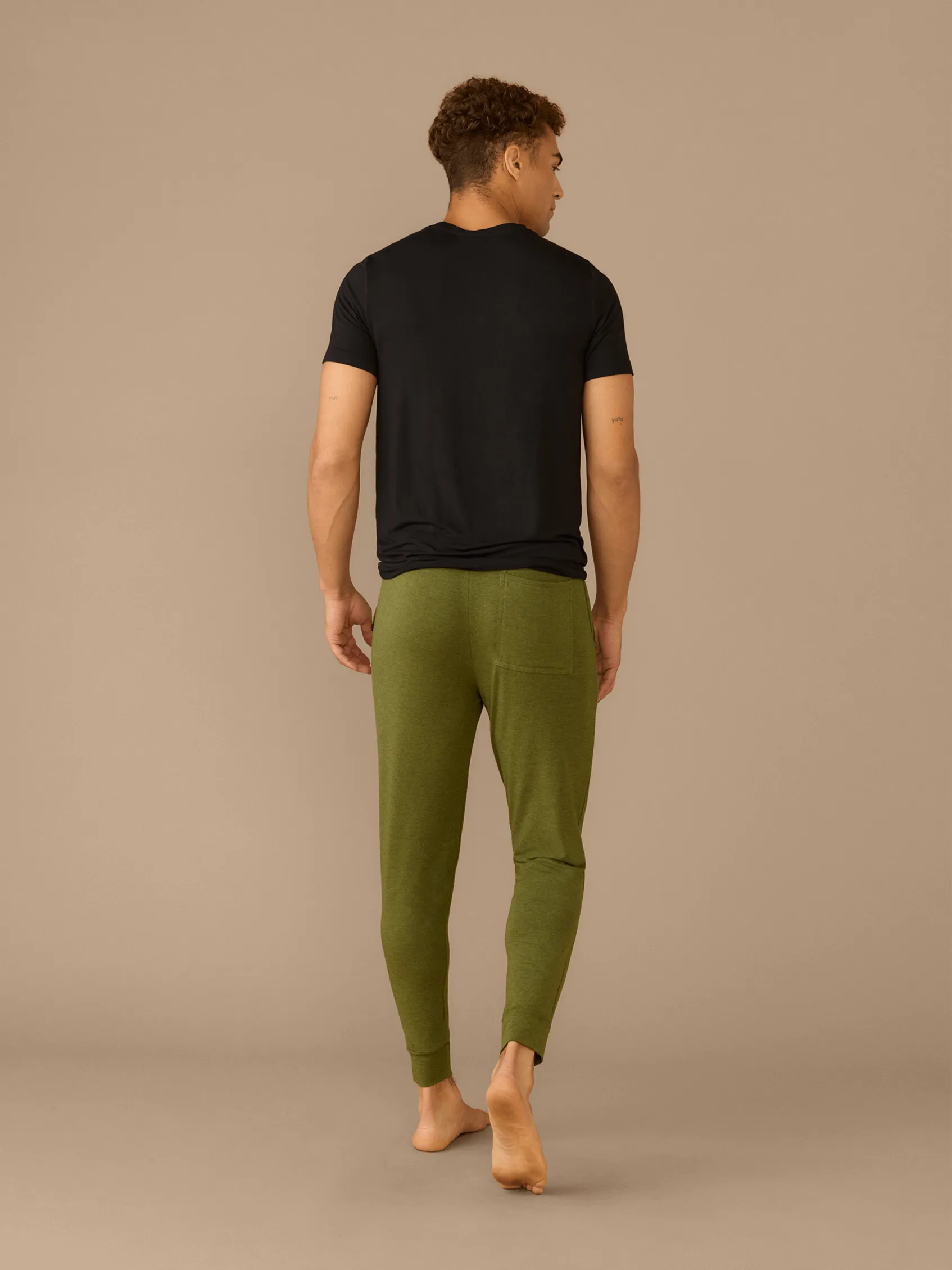 Men's Modal Jogger | Heather Olive
