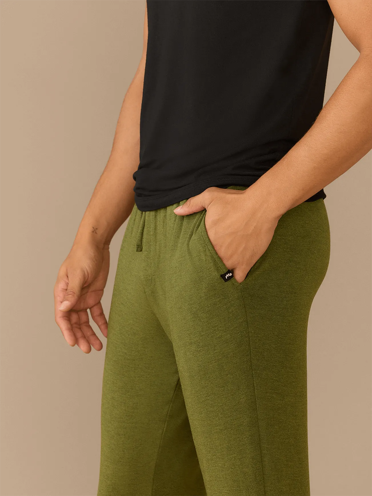 Men's Modal Jogger | Heather Olive