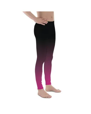 Ombre Black to Pink Meggings