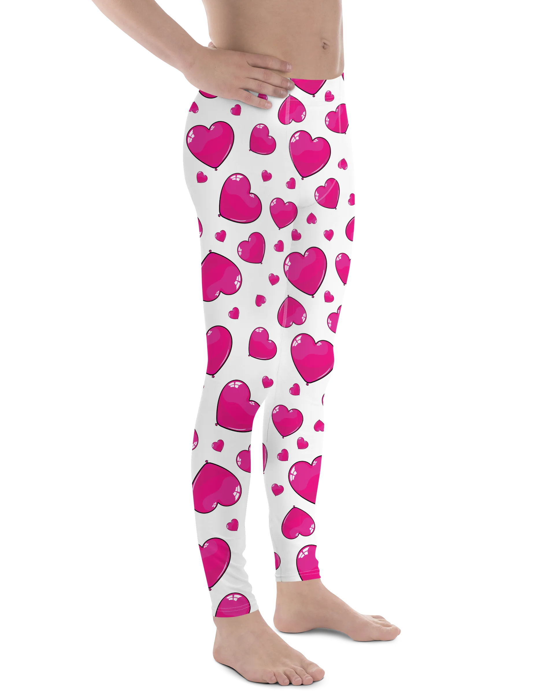 Pink Heart Shaped Balloons Meggings