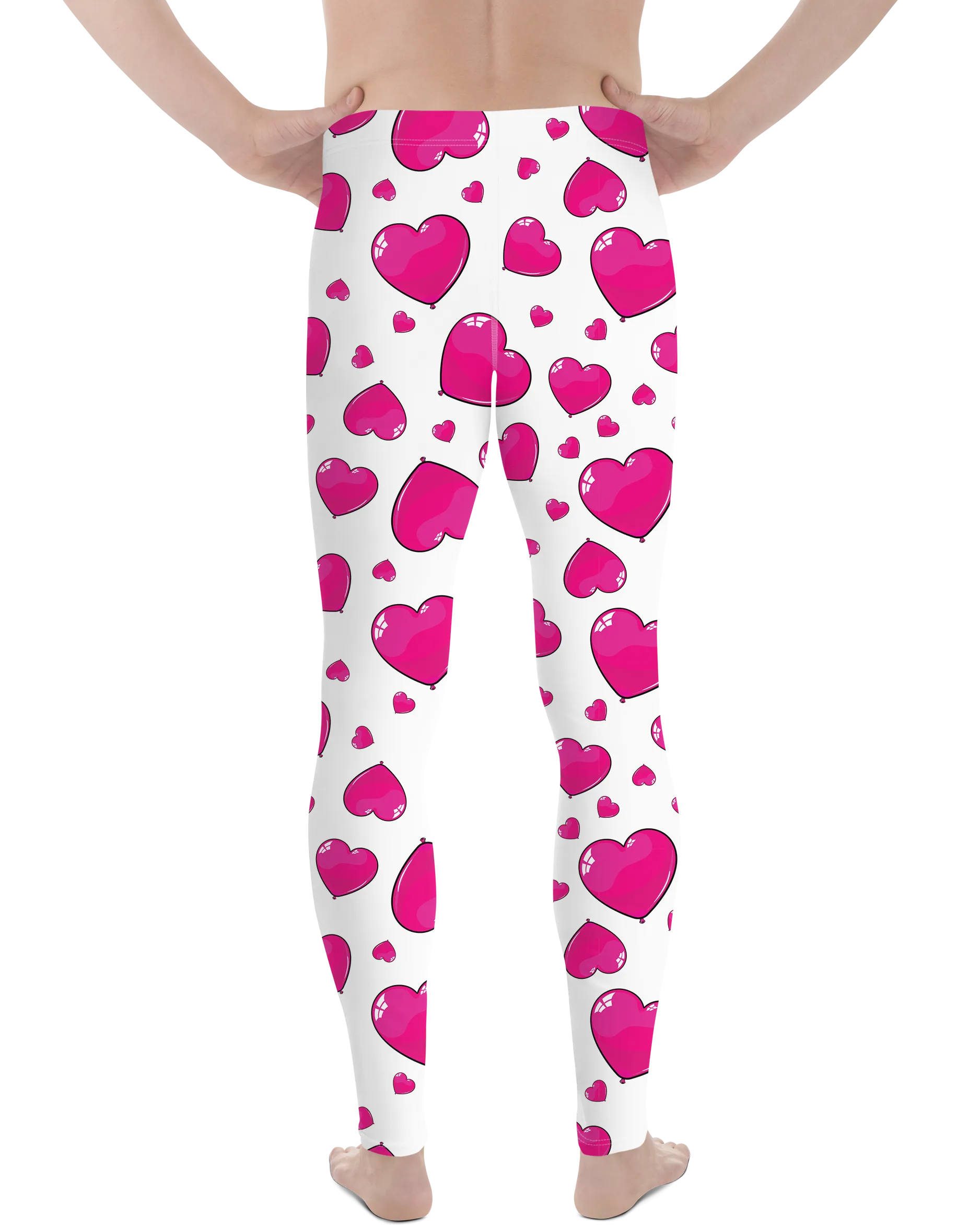 Pink Heart Shaped Balloons Meggings