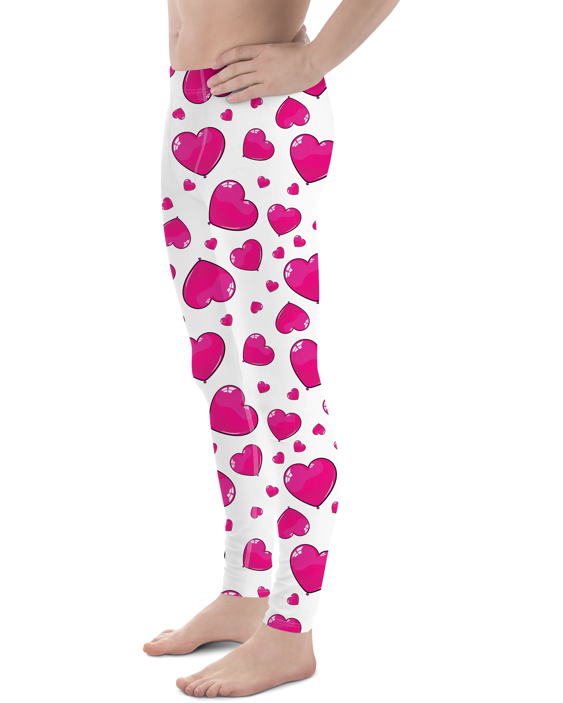 Pink Heart Shaped Balloons Meggings