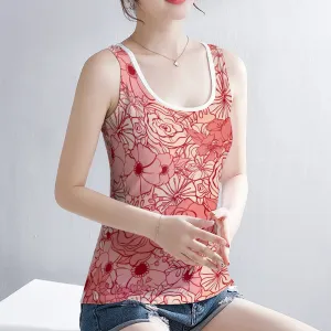 Red Rose Tank Top