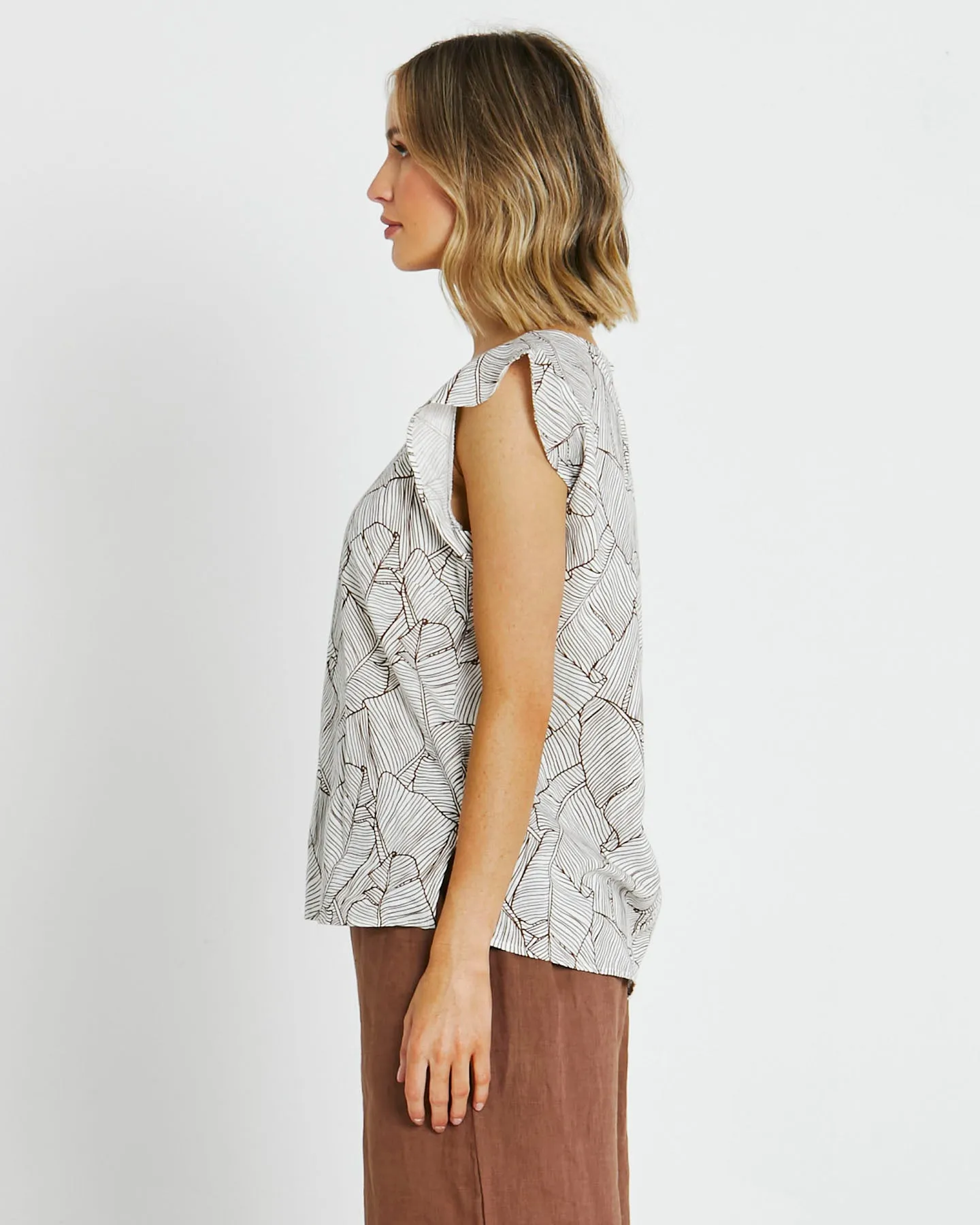 Selma Top - Palm