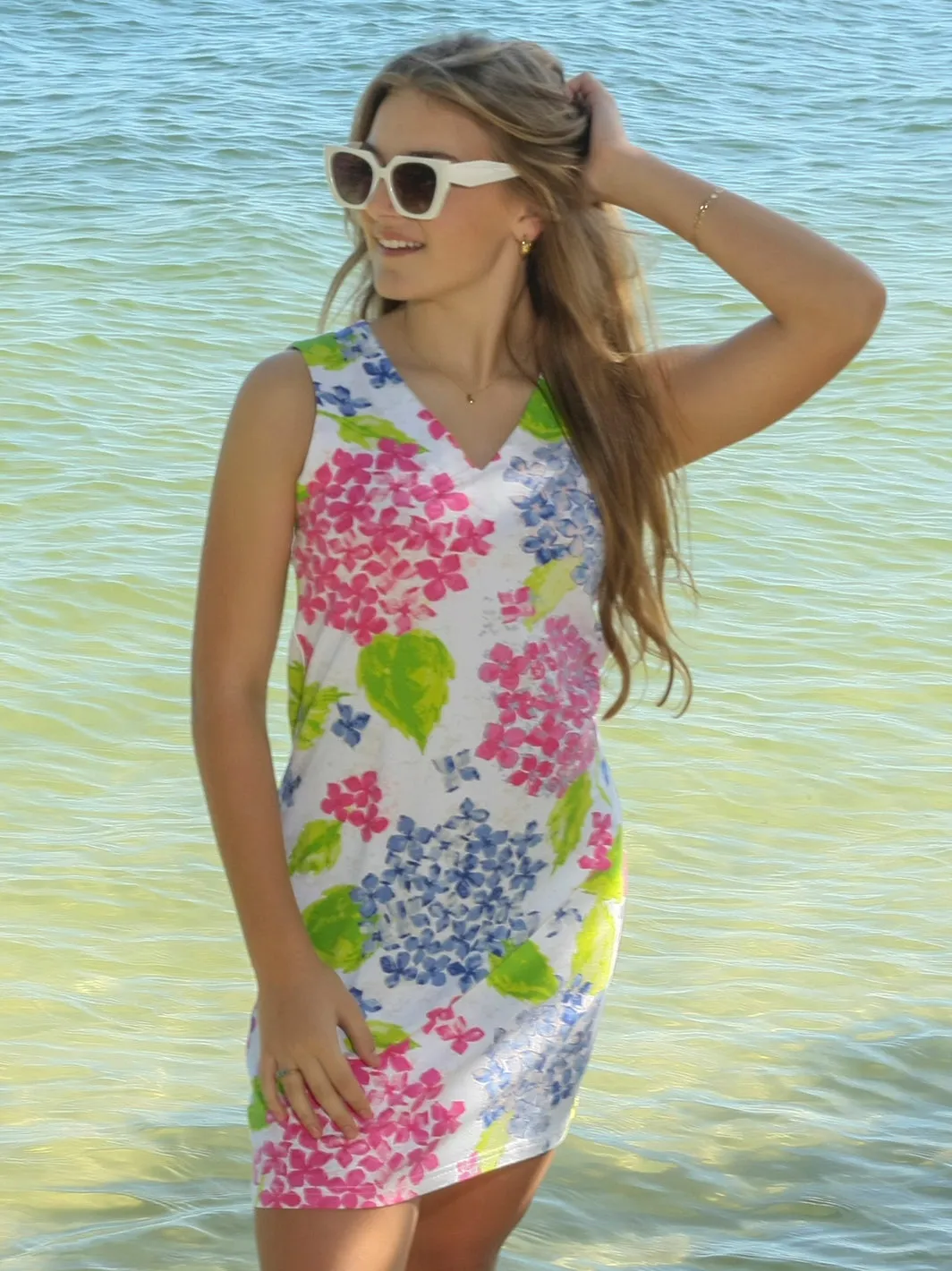 Sheila Sleeveless Shift Dress Gracie