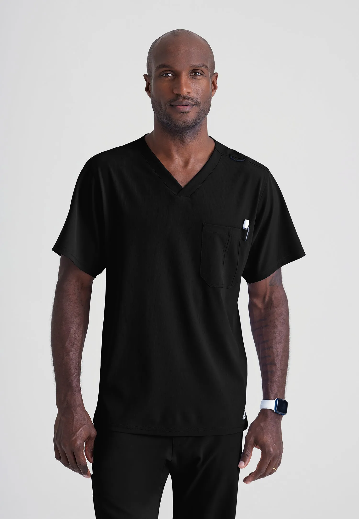 Skechers Mens Aspire front-Pocket Scrub Set
