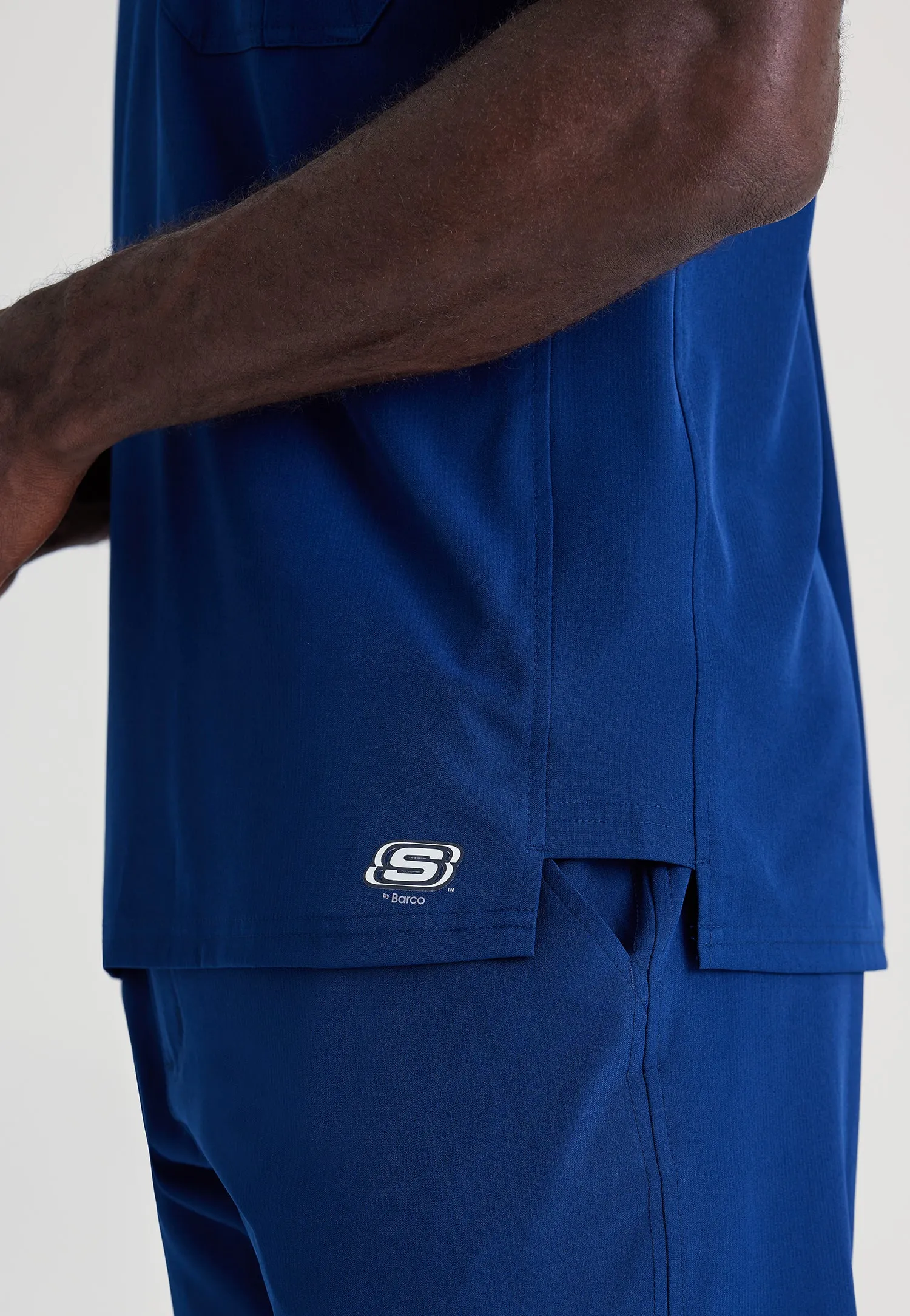 Skechers Mens Aspire front-Pocket Scrub Set