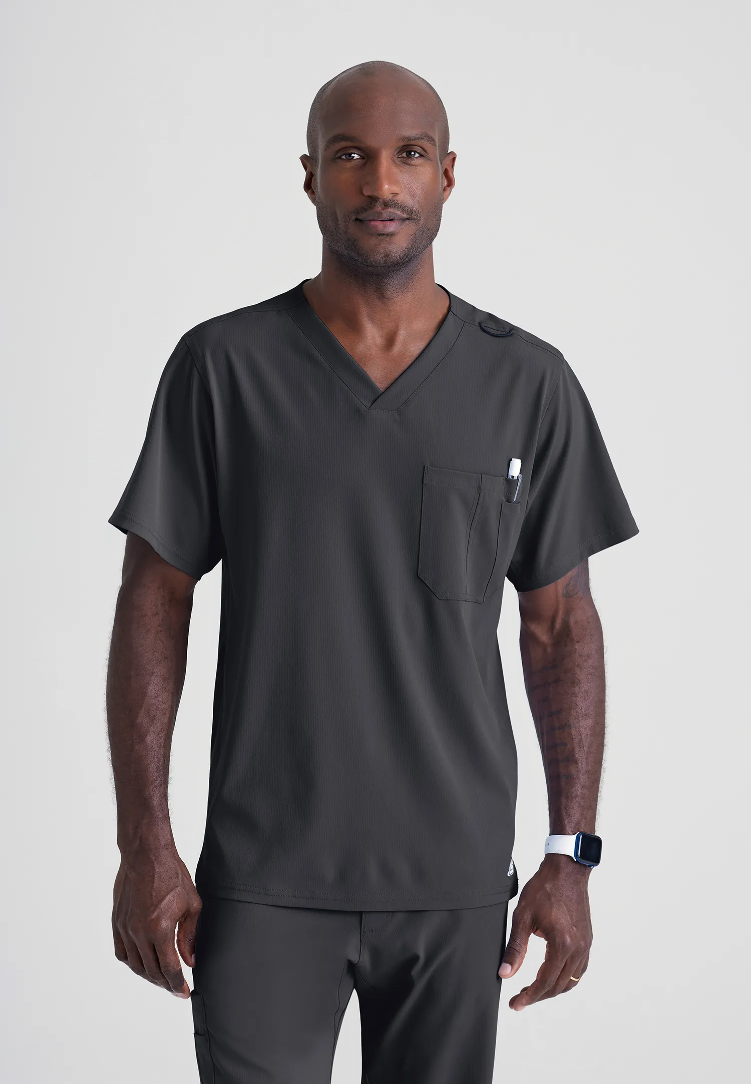 Skechers Mens Aspire front-Pocket Scrub Set