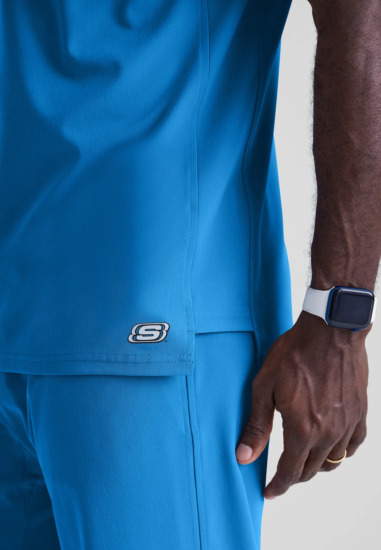 Skechers Mens Aspire front-Pocket Scrub Set