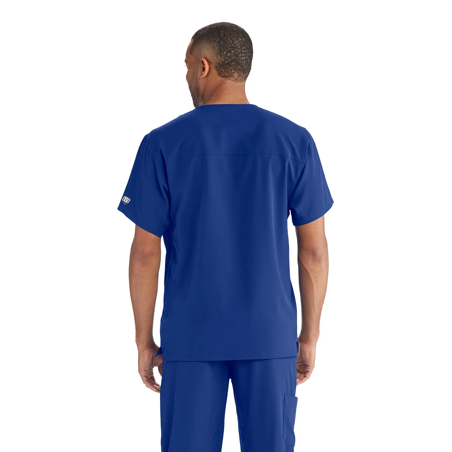 Skechers Mens Aspire front-Pocket Scrub Set