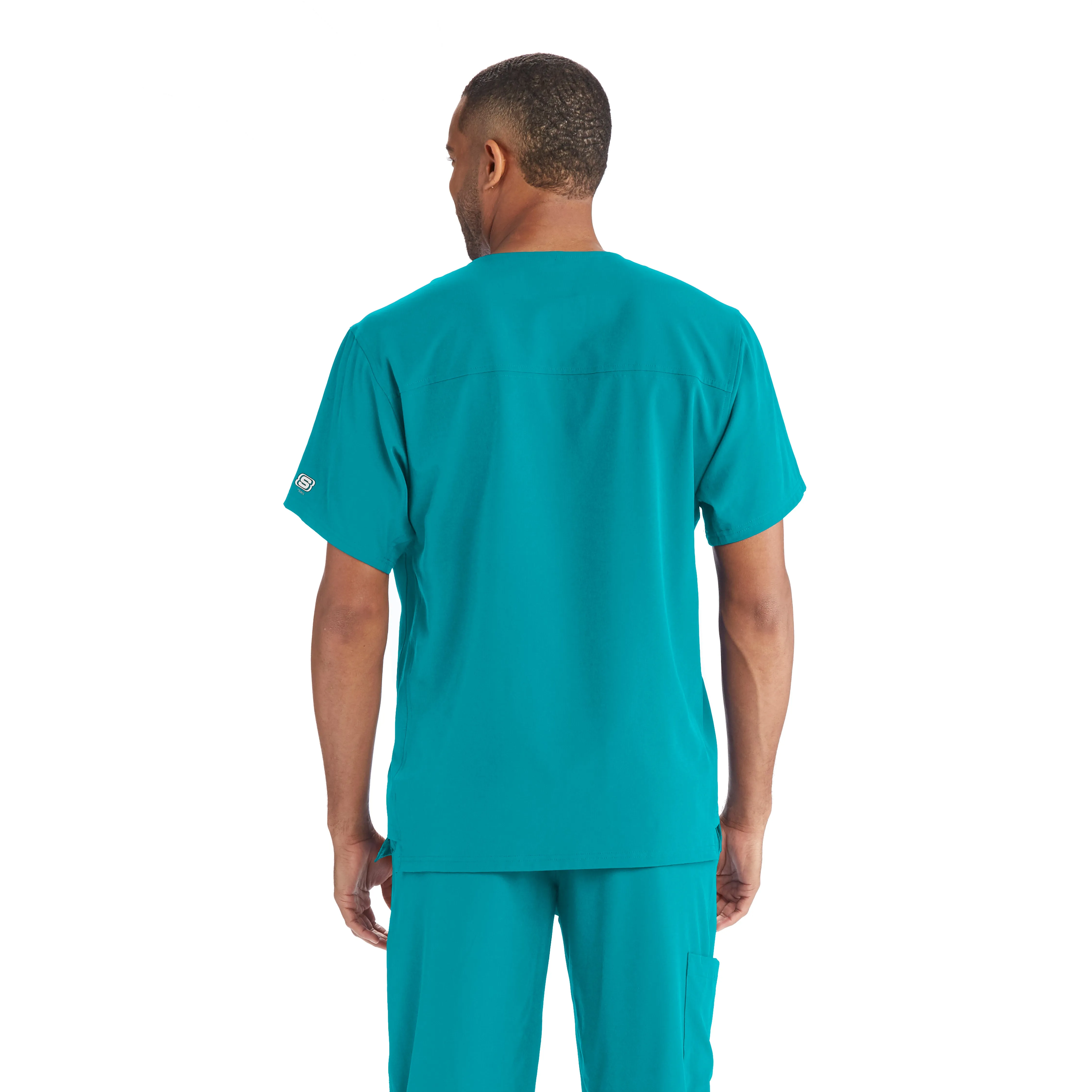 Skechers Mens Aspire front-Pocket Scrub Set