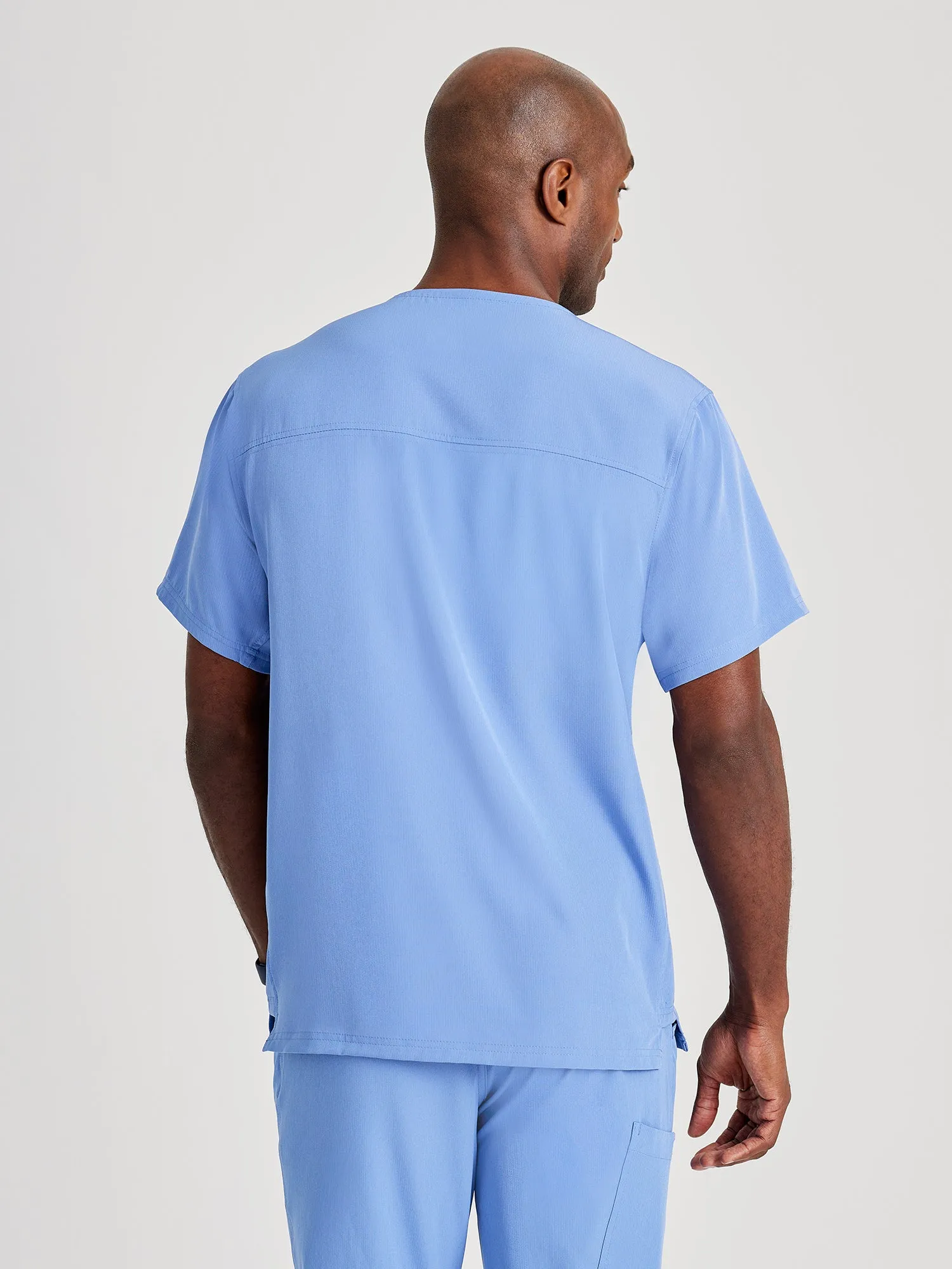 Skechers Mens Aspire front-Pocket Scrub Set