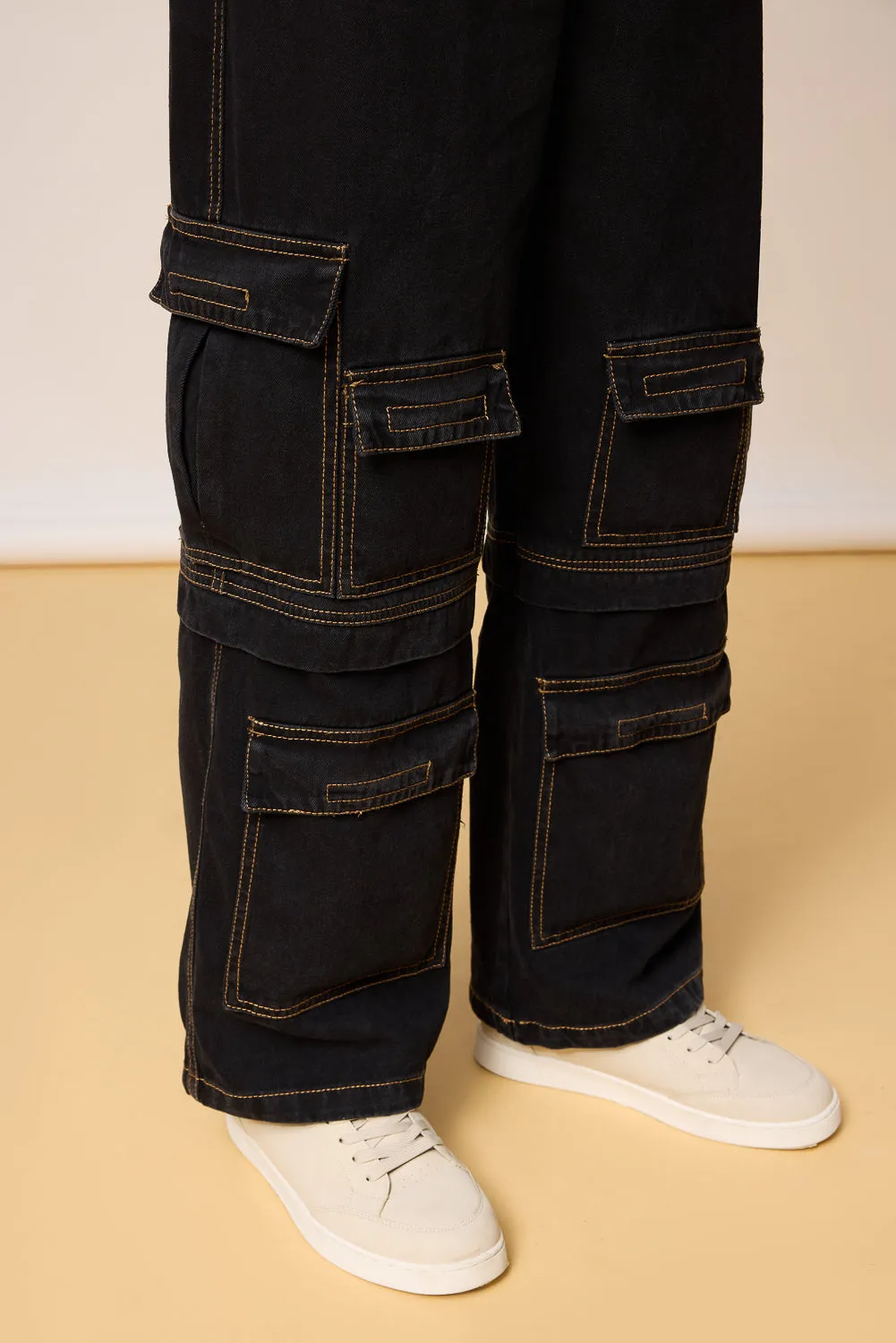 Stealth Mode Men's Cargo Jeans