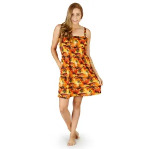 SunDress Print Khee High - Terry - Tank Top Women Dress