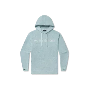 The Sunday Morning Sweater Hoodie in Mint by Southern Marsh
