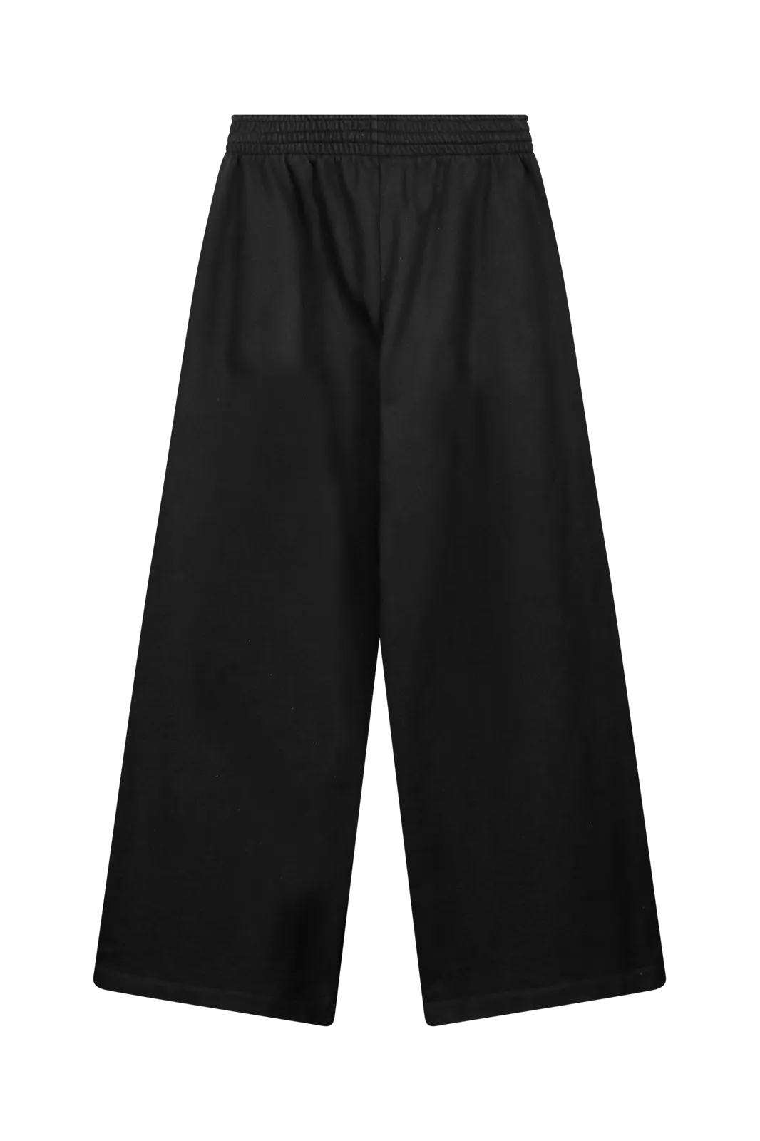 WIDE LEG JOGGERS - Black